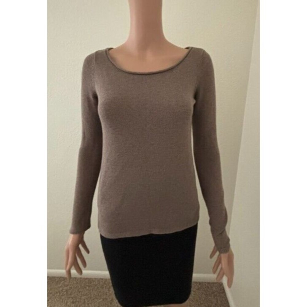 Old Navy Women's Sweater XS Brown Cotton/Poly Blend